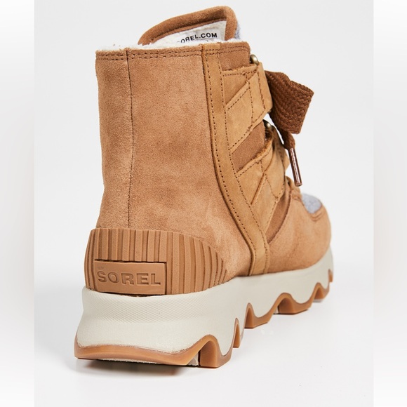 Sorel Kinetic Short Lace Up Booties Sz 10 - Picture 4 of 16